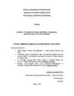 Konspekts 'Eiropas Savienības kopēja ārējā un drošības politika: ilūzija vai realitāte?', 1.