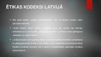 Prezentācija 'Biznesa ētika Latvijā', 11.