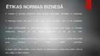 Prezentācija 'Biznesa ētika Latvijā', 17.