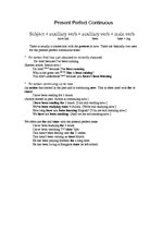 Konspekts 'Present Tenses, Past Tenses and Future Tenses', 4.