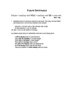 Konspekts 'Present Tenses, Past Tenses and Future Tenses', 10.