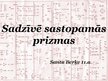 Prezentācija 'Sadzīvē sastopamās prizmas', 1.