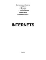 Referāts 'Internets', 1.