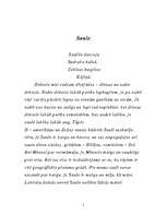 Referāts 'Saule latviešu folklorā', 1.