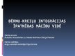 Referāts 'Bērnu kreiļu integrācijas īpatnības mācību vidē', 30.