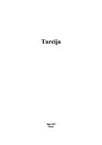 Referāts 'Turcija', 1.