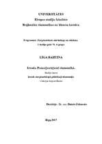 Konspekts 'Pamatjautājumi ekonomikā', 1.