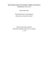 Konspekts 'Matemātikas stunda 1. klasei', 1.