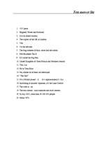 Konspekts 'Test about the Great Britain', 2.