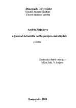 Referāts 'Līgumsods kā saistību tiesību pastiprinošais līdzeklis', 1.