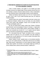 Diplomdarbs 'Terorisma novēršanas kriminoloģiskās problēmas', 8.