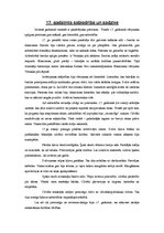 Eseja '17.gadsimta sabiedrība un sadzīve', 1.