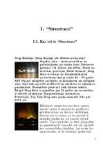 Referāts 'Streetrace un auto jaunumi', 2.