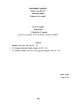 Konspekts 'Sociālā nevienlīdzība. Sociālā stratifikācija. Sociālā mobilitāte', 1.