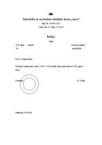 Paraugs 'Izziņa', 1.