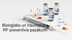 Prezentācija 'Bioloģiskie un traumatiskie riska faktori un to prevencijas pasākumi', 1.