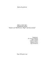 Referāts 'Uzņēmuma SIA “Moduls- Rīga” darbības analīze', 1.