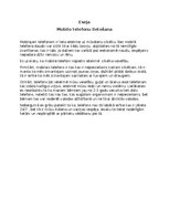 Eseja 'Mobilo telefonu lietošana', 1.