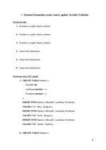 Konspekts 'SQL valodas pamatvaicājumi', 9.