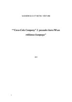 Referāts '"Coca-Cola Company" Otrā pasaules kara PR un reklāmas kampaņa', 1.