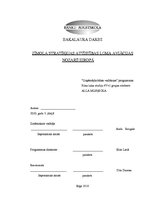 Diplomdarbs 'Zīmola stratēģijas attīstības loma aviācijas nozarē Eiropā', 1.