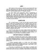 Referāts 'HIV, AIDS', 1.