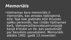 Prezentācija 'Vjetnamas kara memoriāls', 2.