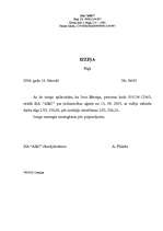 Paraugs 'Izziņa par darbinieka ienākumiem', 1.