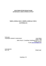 Referāts 'Trešā Atmoda manā ģimenē, dzimtajā vietā - Jaunpiebalgā', 1.