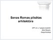 Referāts 'Senās Romas pilsētas arhitektūra', 40.