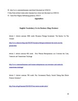 Referāts 'Business Vocabulary in the Business Blogs', 32.