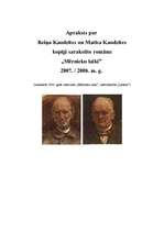 Referāts 'Brāļi Kaudzītes "Mērnieku laiki"', 1.