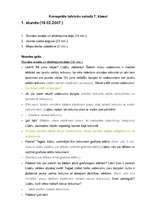 Konspekts 'Stundas plāns latviešu valodā 7.klasei', 3.