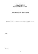 Referāts 'Mūzikas un deju kolektīvu apvienošana vienā kopējā uzvedumā', 1.