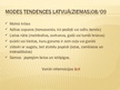 Prezentācija 'Modes tendences', 10.