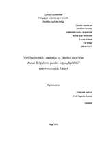 Diplomdarbs 'Skolotāja un skolēna sadarbība Annas Brigaderes pasaku lugas "Sprīdītis" apguves', 3.