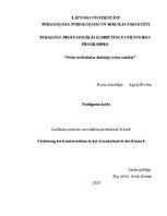 Referāts 'Förderung des Leseverstehens in der Grundschule in der Klasse 6', 1.