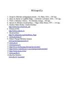 Referāts 'Viduslaiku garīgā mūzika mūsdienās un skolas programmā', 10.