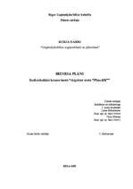 Biznesa plāns 'Individuālais komersants "Atpūtas vieta “Plaudīši”" ', 1.