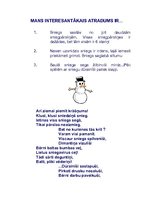 Konspekts 'Nedzīvā daba. Sniegs', 3.