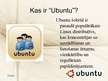 Prezentācija 'Ubuntu Linux', 3.