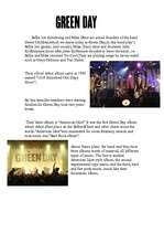 Konspekts 'Green Day', 1.