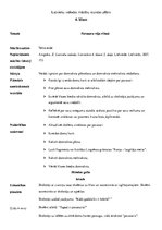 Konspekts 'Latviešu valodas stundas plāns 4.klasei. Tekstveide', 1.