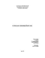 Referāts 'Cesijas ierobežojumi', 1.