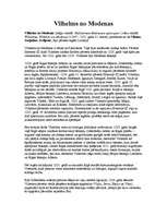 Konspekts 'Vilhelms no Modenas', 1.