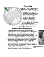 Konspekts 'Armēnija', 1.