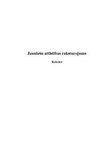 Referāts 'Jauniešu attīstības raksturojums', 1.