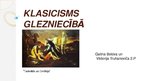 Prezentācija 'Klasicisms glezniecībā', 1.