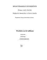 Konspekts 'Produkts un tā vadīšana', 1.