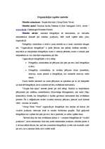 Konspekts 'Organizācijas izpētes metode', 1.